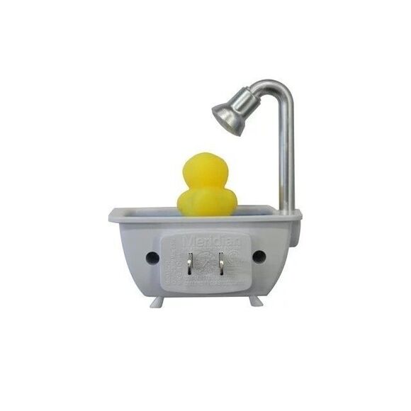Meridian LED Yellow Duck in Tub Automatic Night Light Photo-Sensing Bath Gift - Picture 5 of 7